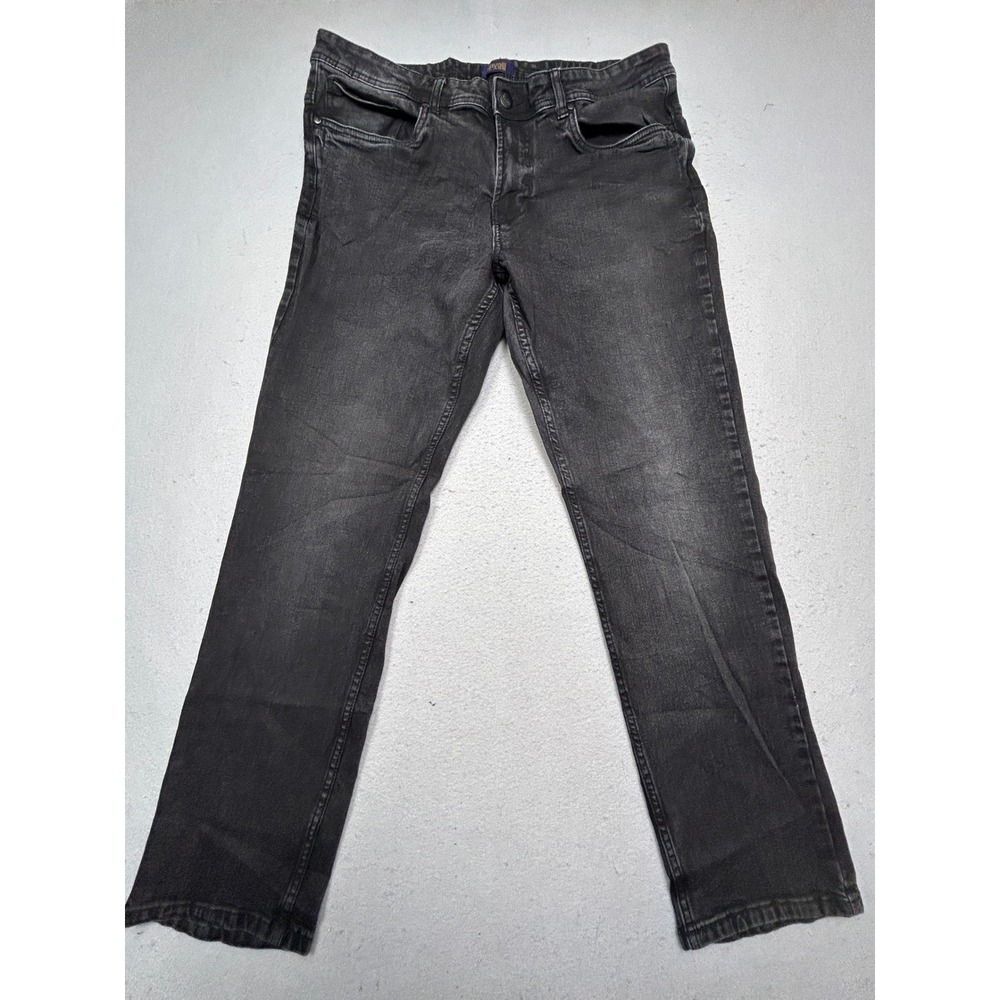 Cavalli Class Jeans Cotton Spandex Black Faded W34 Mens
